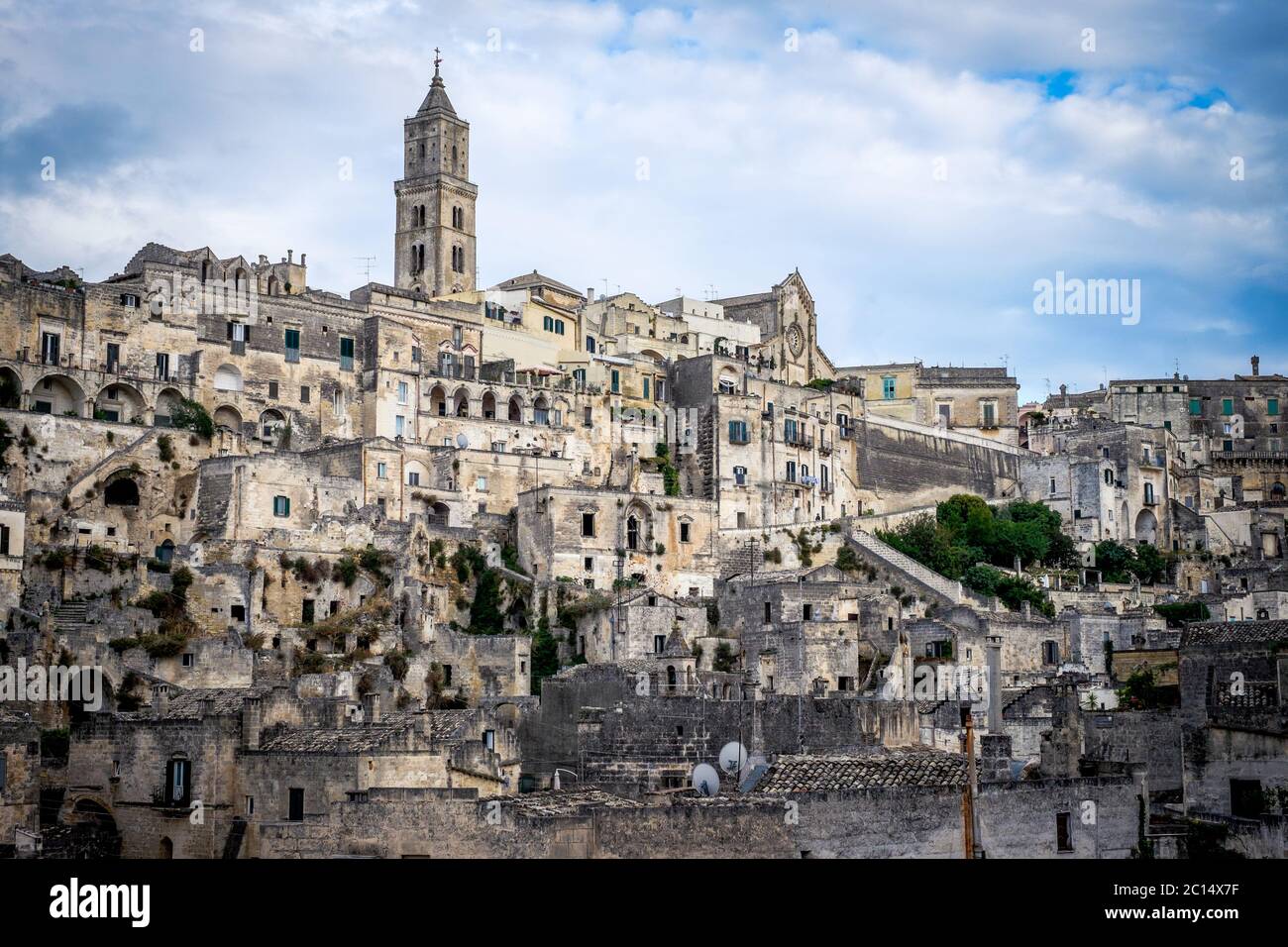 Matera, la città di pietre Foto Stock