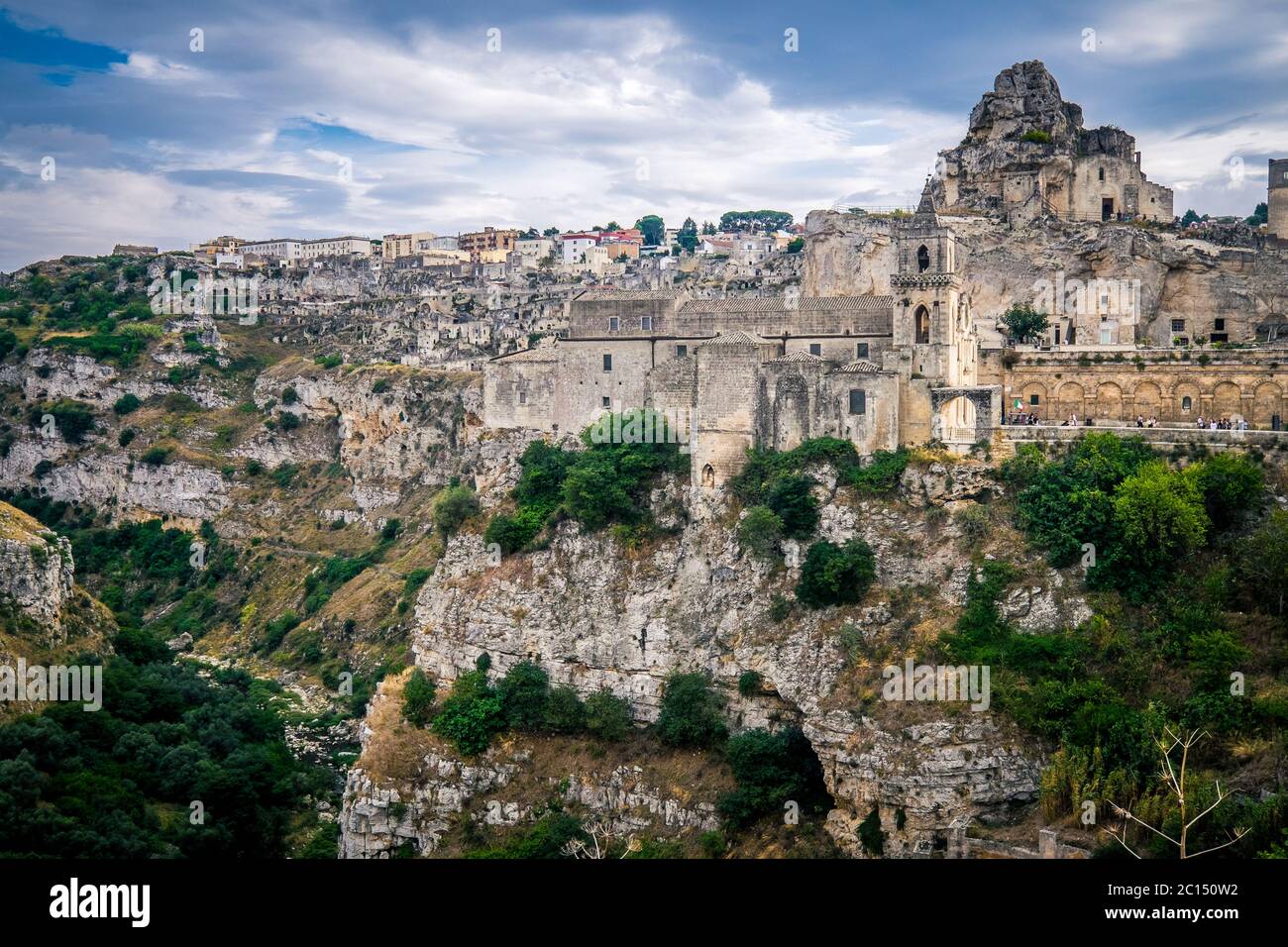 Matera, la città di pietre Foto Stock