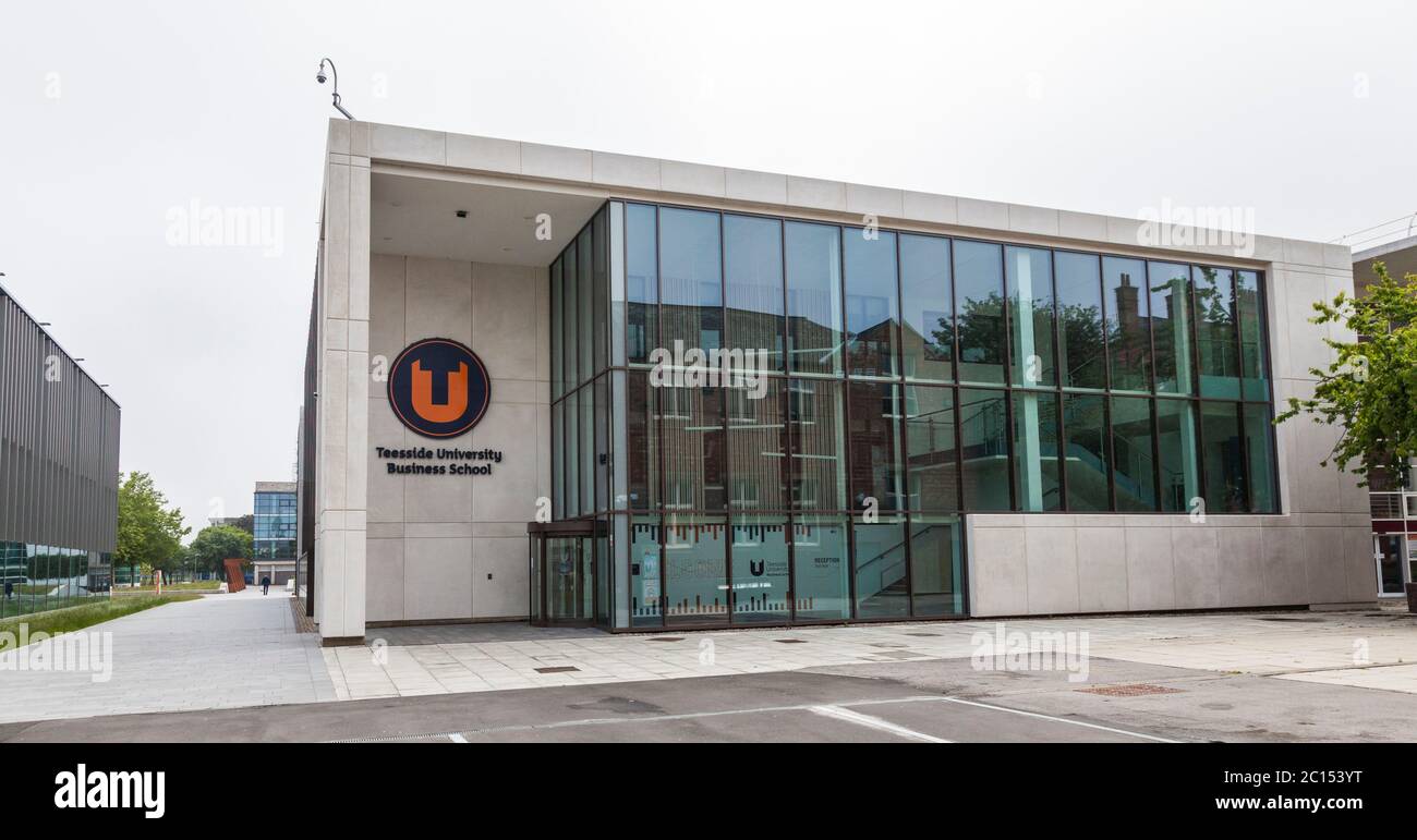 Teesside University Business School in Middlesbrough,l'Inghilterra,UK Foto Stock