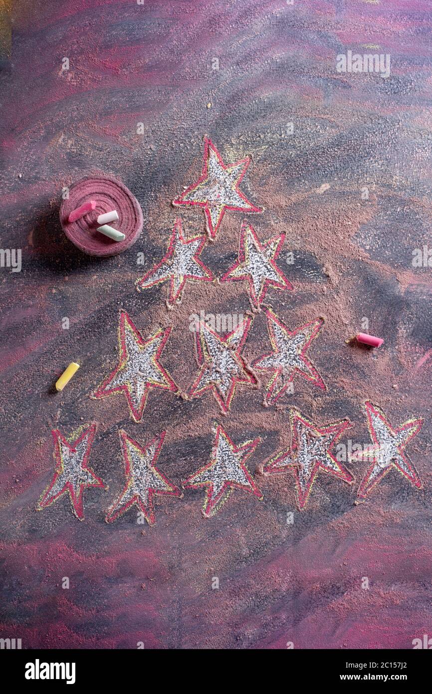 Piccolo albero di Natale Foto Stock