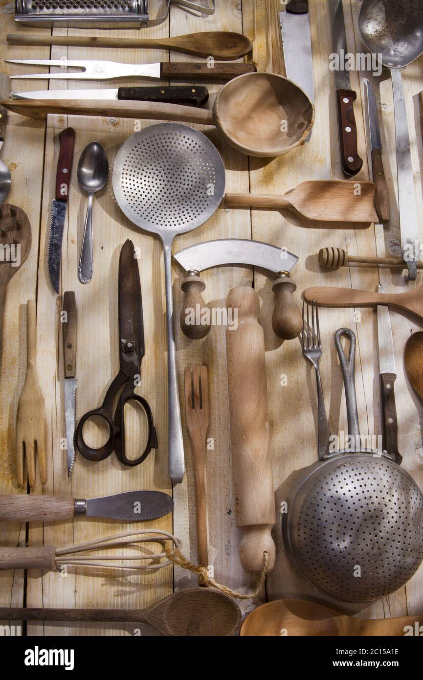 Accessori per la cucina Foto Stock