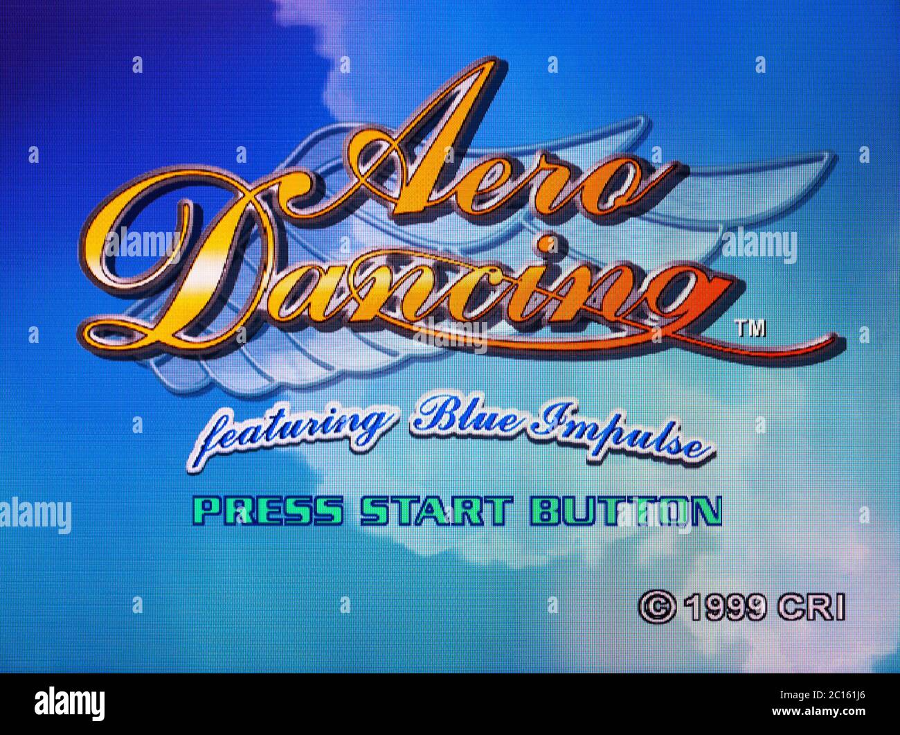 Aero Dancing featuring Blue Impulse - sega Dreamcast Videogame - solo per uso editoriale Foto Stock