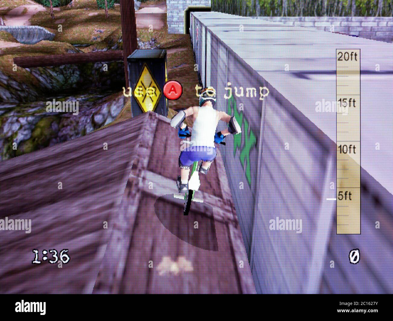 Dave Mirra Freestyle BMX - sega Dreamcast Videogioco - solo per uso editoriale Foto Stock