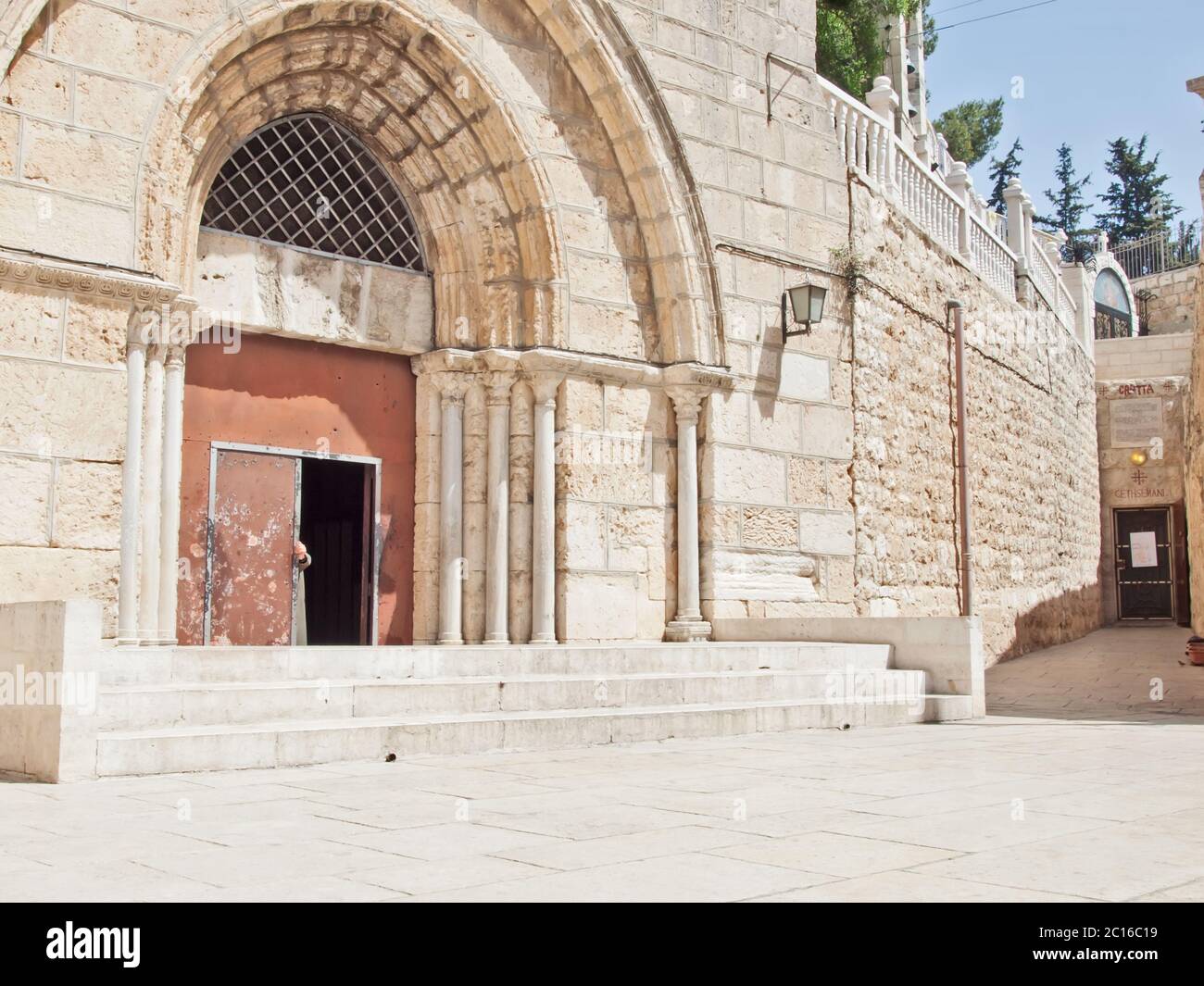 La Tomba di Maria, Madre di Gesù. Gerusalemme, Israele. Foto Stock