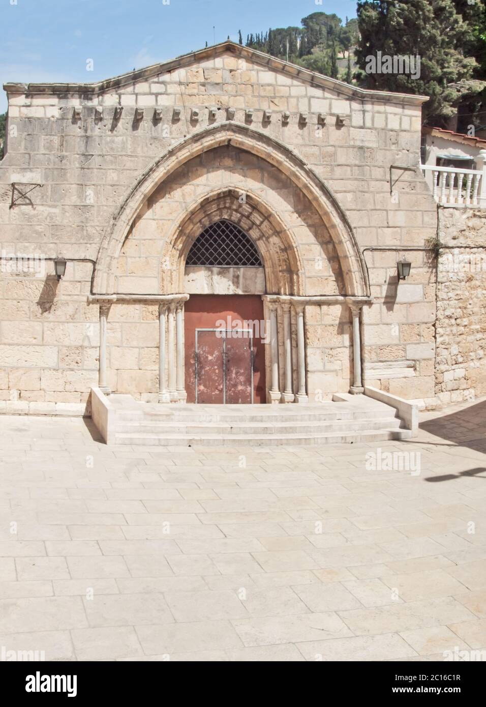 La Tomba di Maria, Madre di Gesù. Gerusalemme, Israele. Foto Stock