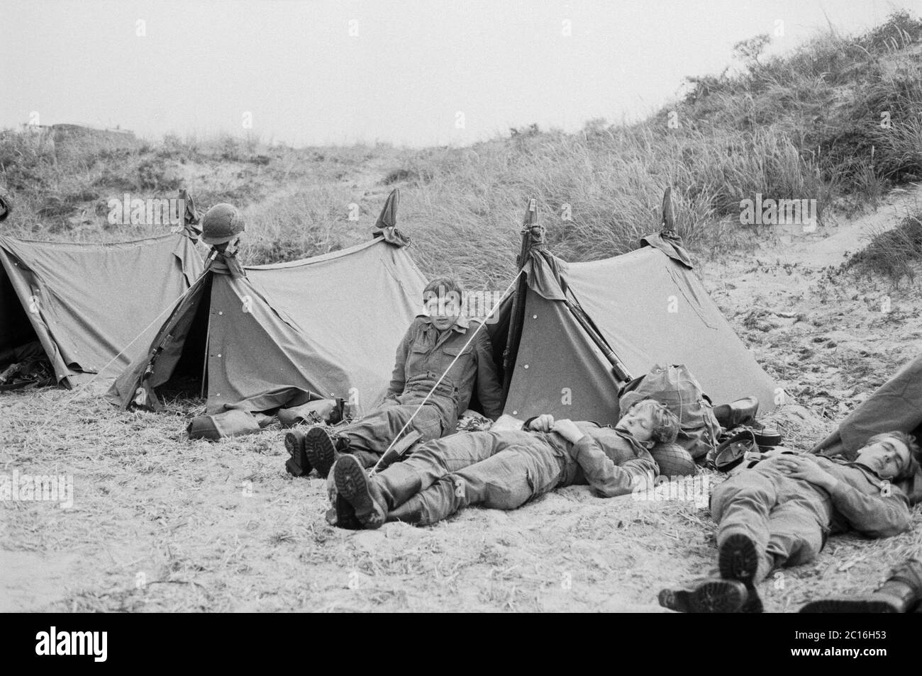 navy manover, formazione di base, settembre 1981, Isola di Borkum, bassa Sassonia, Germania Foto Stock