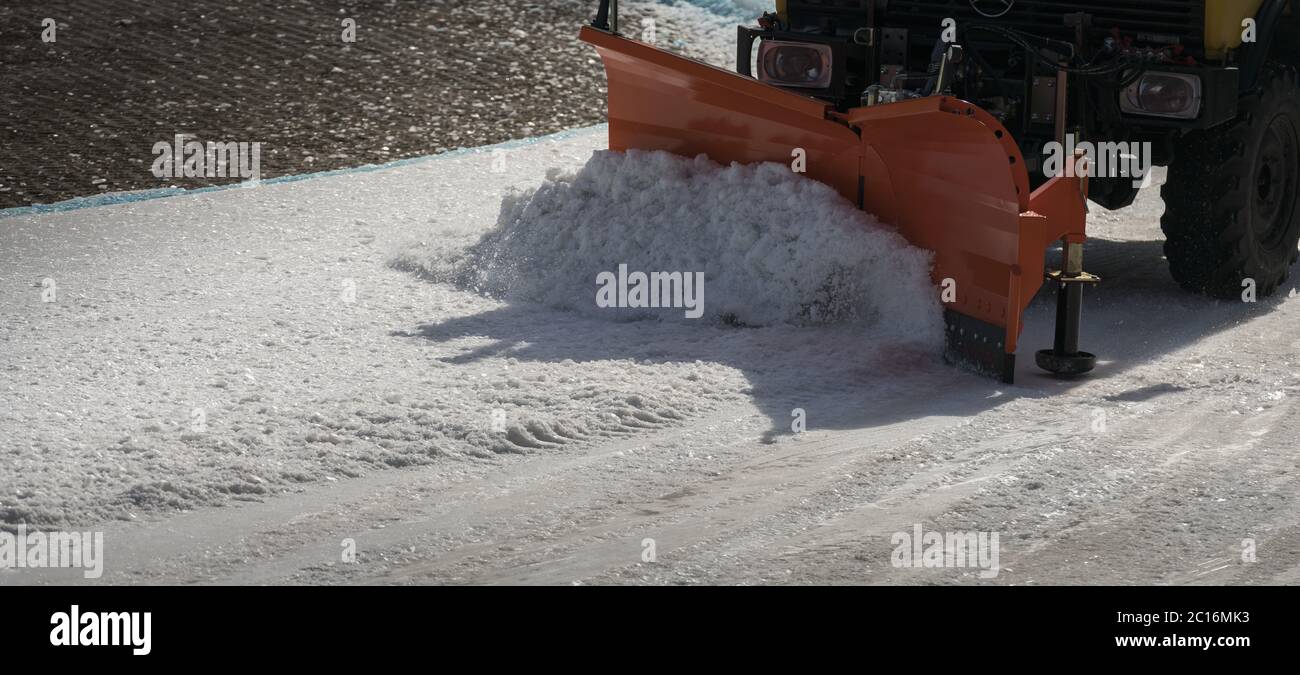 Pala da neve Foto Stock