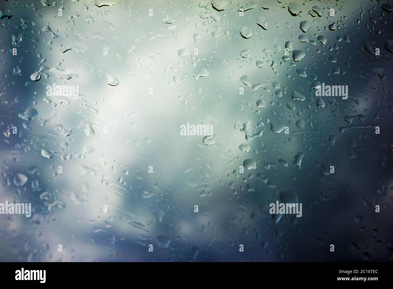 Tempesta nuvole sfondo Foto Stock