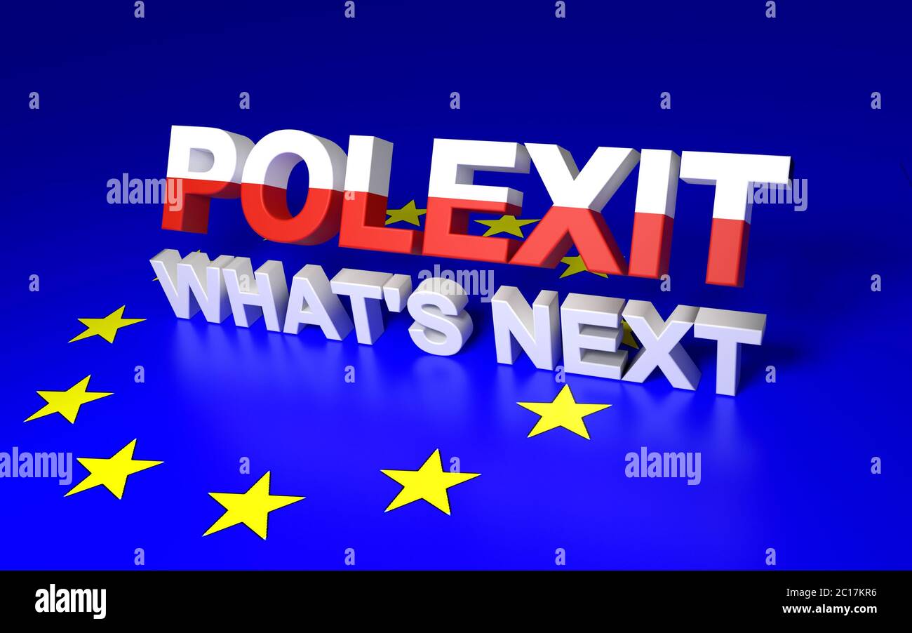 Polexit. Cosa c'è di nuovo. Foto Stock