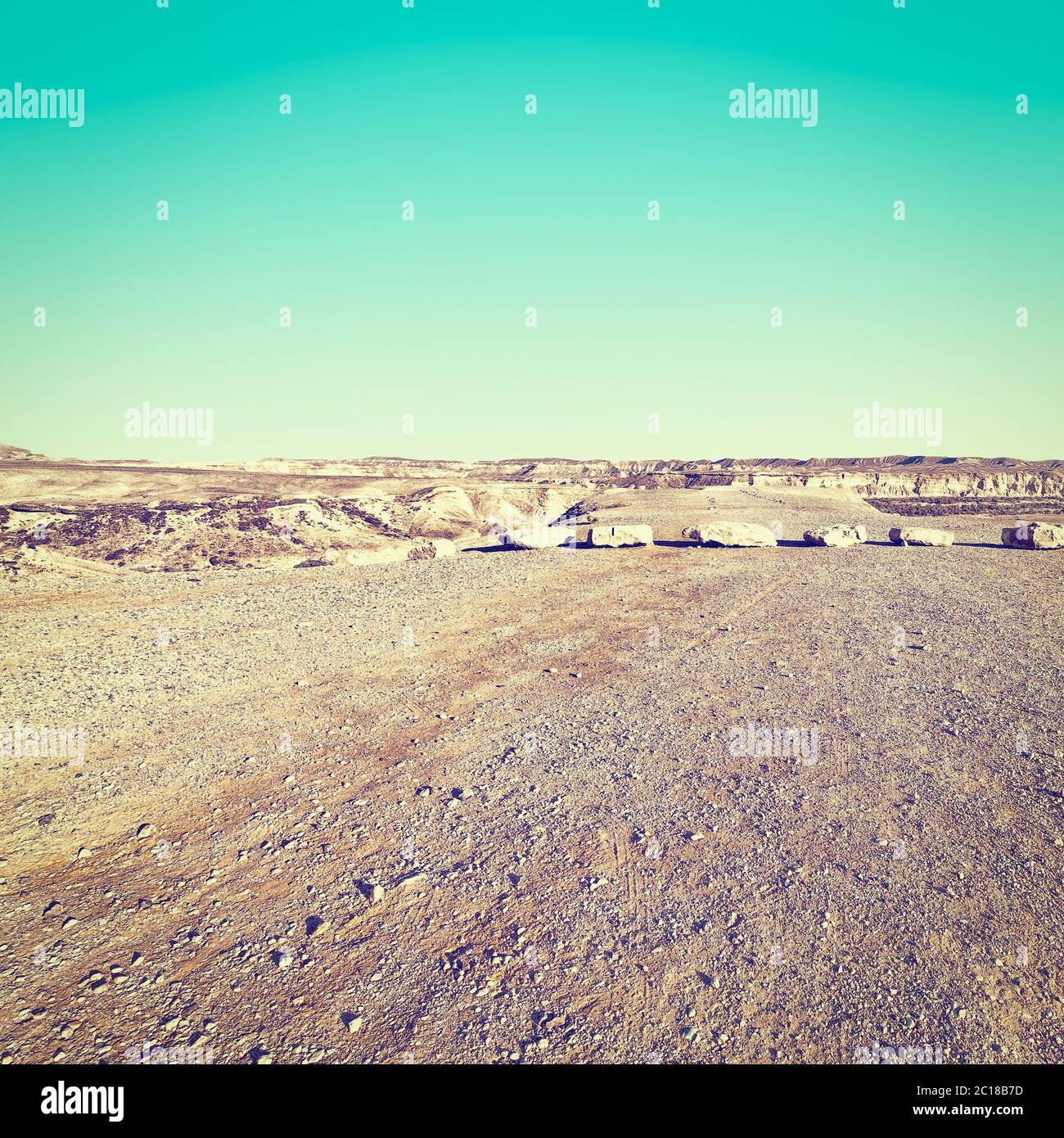 Colline rocciose Foto Stock