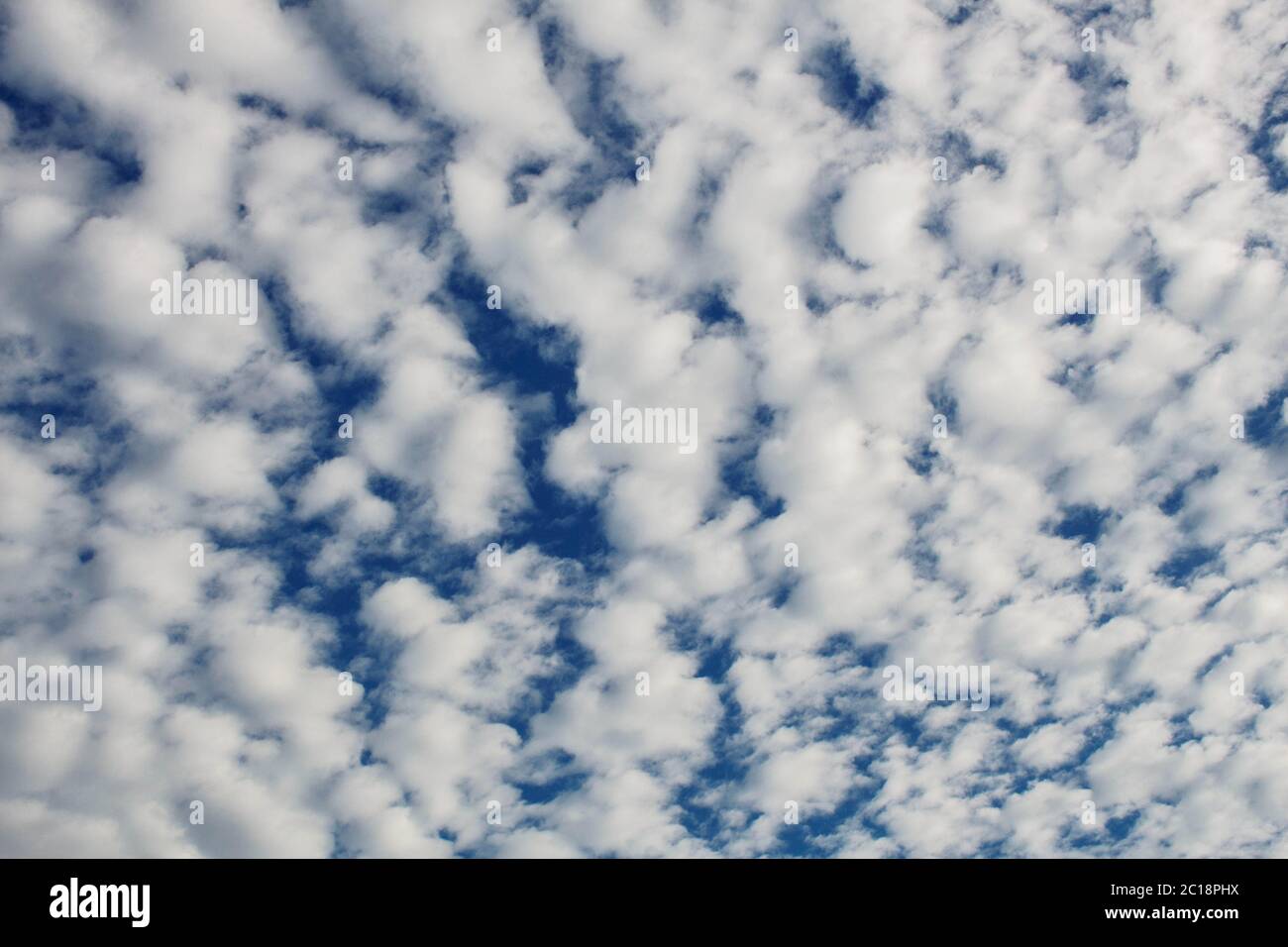 Bella di nuvole con la natura. Foto Stock
