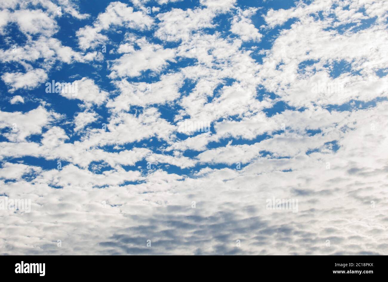 bellezza delle nuvole al cielo. Foto Stock