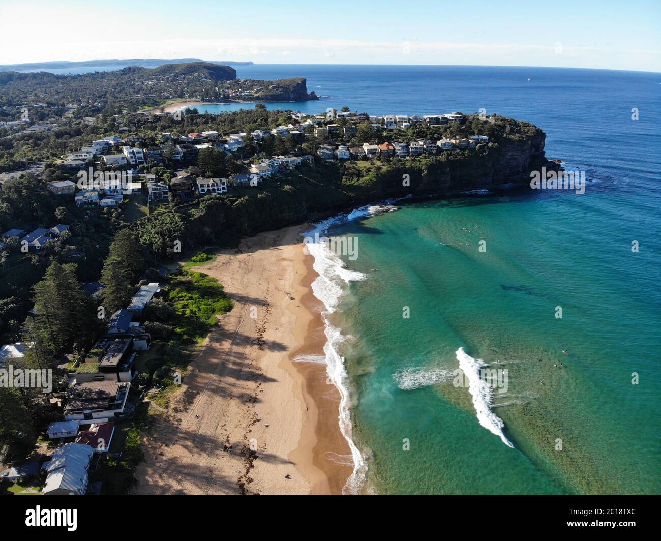 Spiaggia di bilgola australia immagini e fotografie stock ad alta