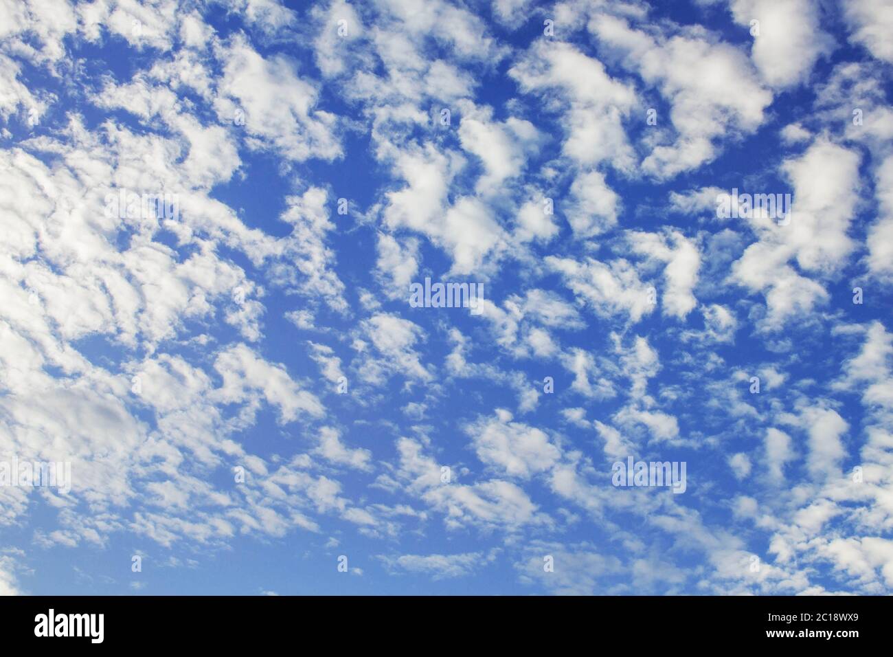 nuvole con bella di cielo. Foto Stock