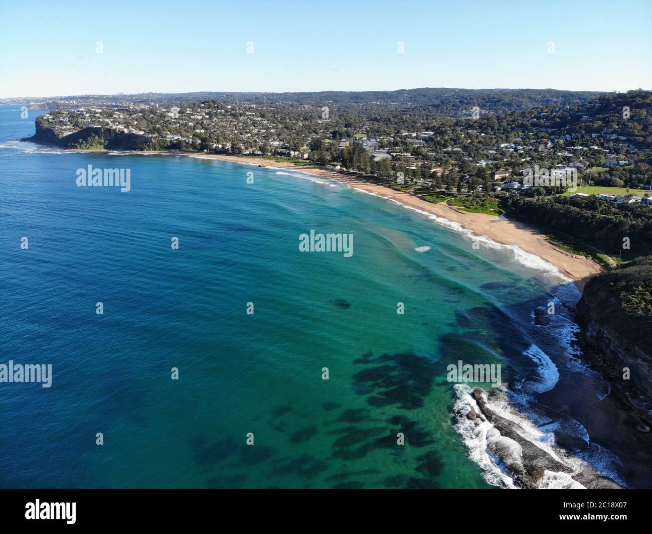 Newport Beach Northern Beaches Sydney Foto Stock