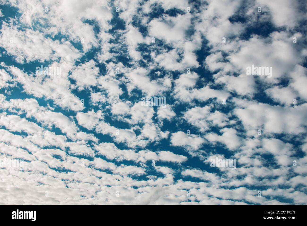 nuvole al cielo. Foto Stock