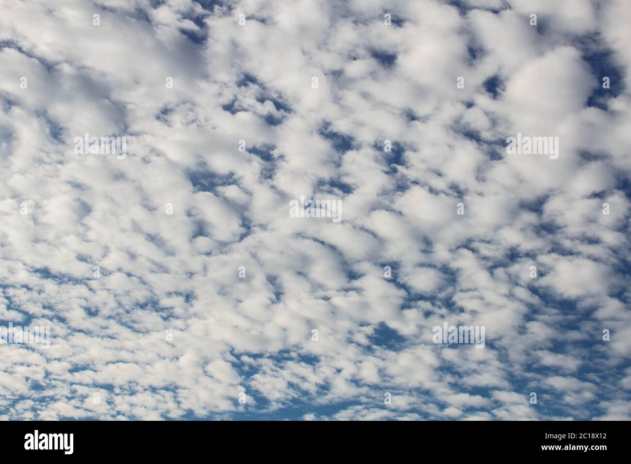 Nuvole di sfondo. Foto Stock