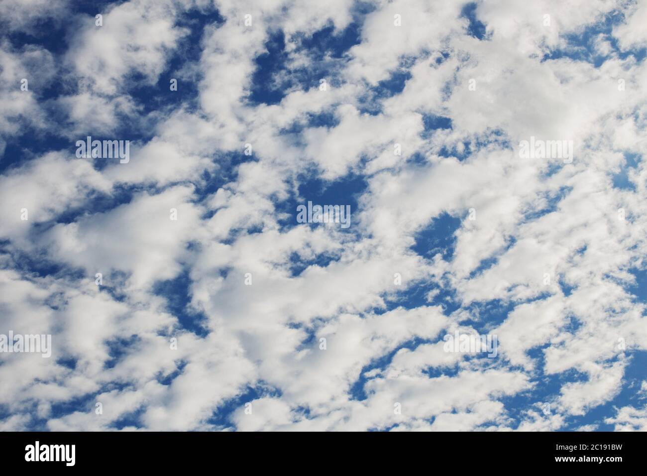 Nuvole al cielo. Foto Stock