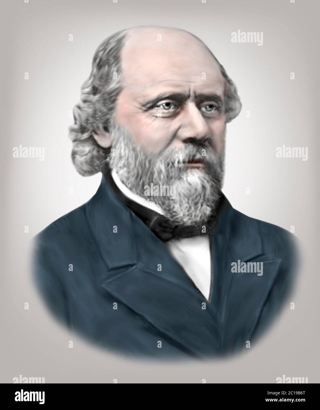 Richard Henry Dana Jnr 1815-1882 scrittore politico americano dell'avvocato Foto Stock
