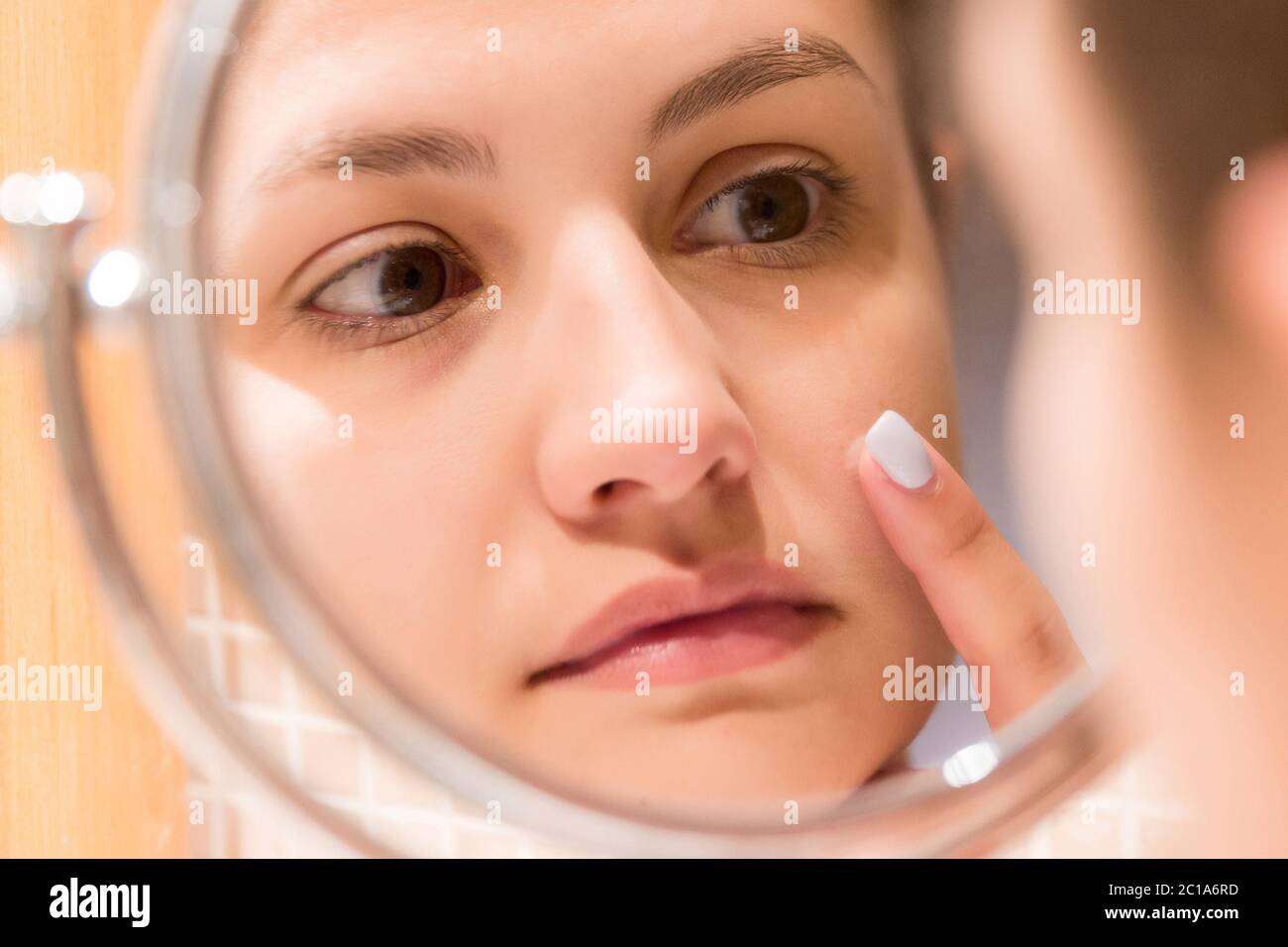 Pimple Acne Immagini E Fotos Stock Alamy