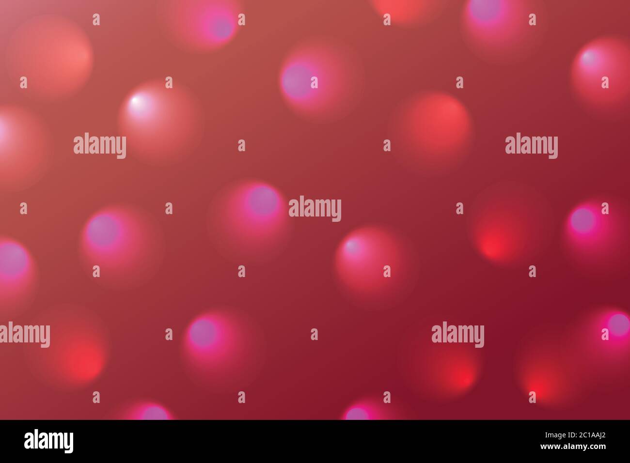 Sfondo decorativo astratto rosso sfocato cerchio decorativo. Utilizzare per poster, modello, stampa, annuncio, poster. Illustrazione vettoriale eps10 Illustrazione Vettoriale