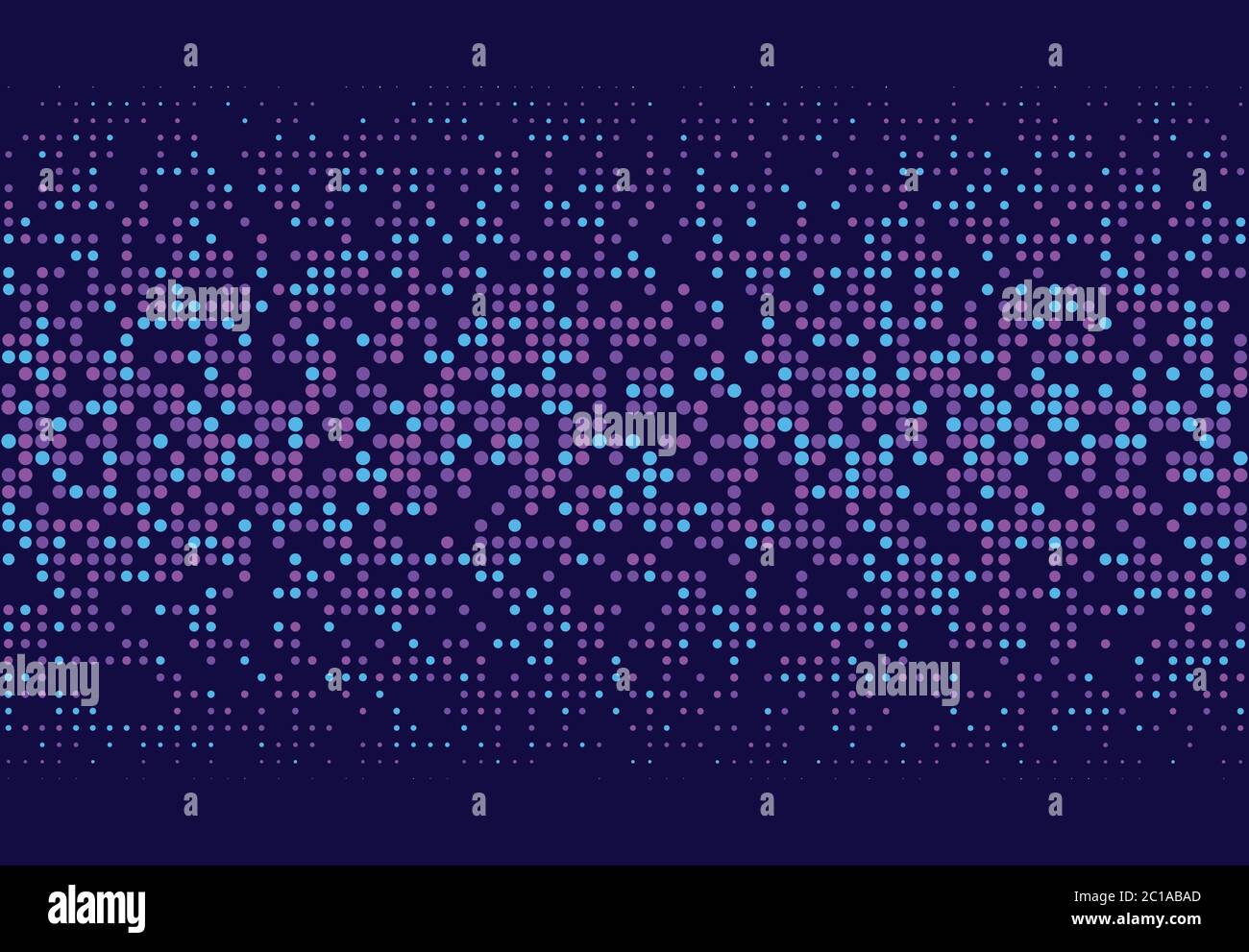 Disegno futuristico astratto di disegno di punto mezzitoni di sfondo di copertura. Utilizzare per annunci, poster, modelli, stampa. Illustrazione vettoriale eps10 Illustrazione Vettoriale