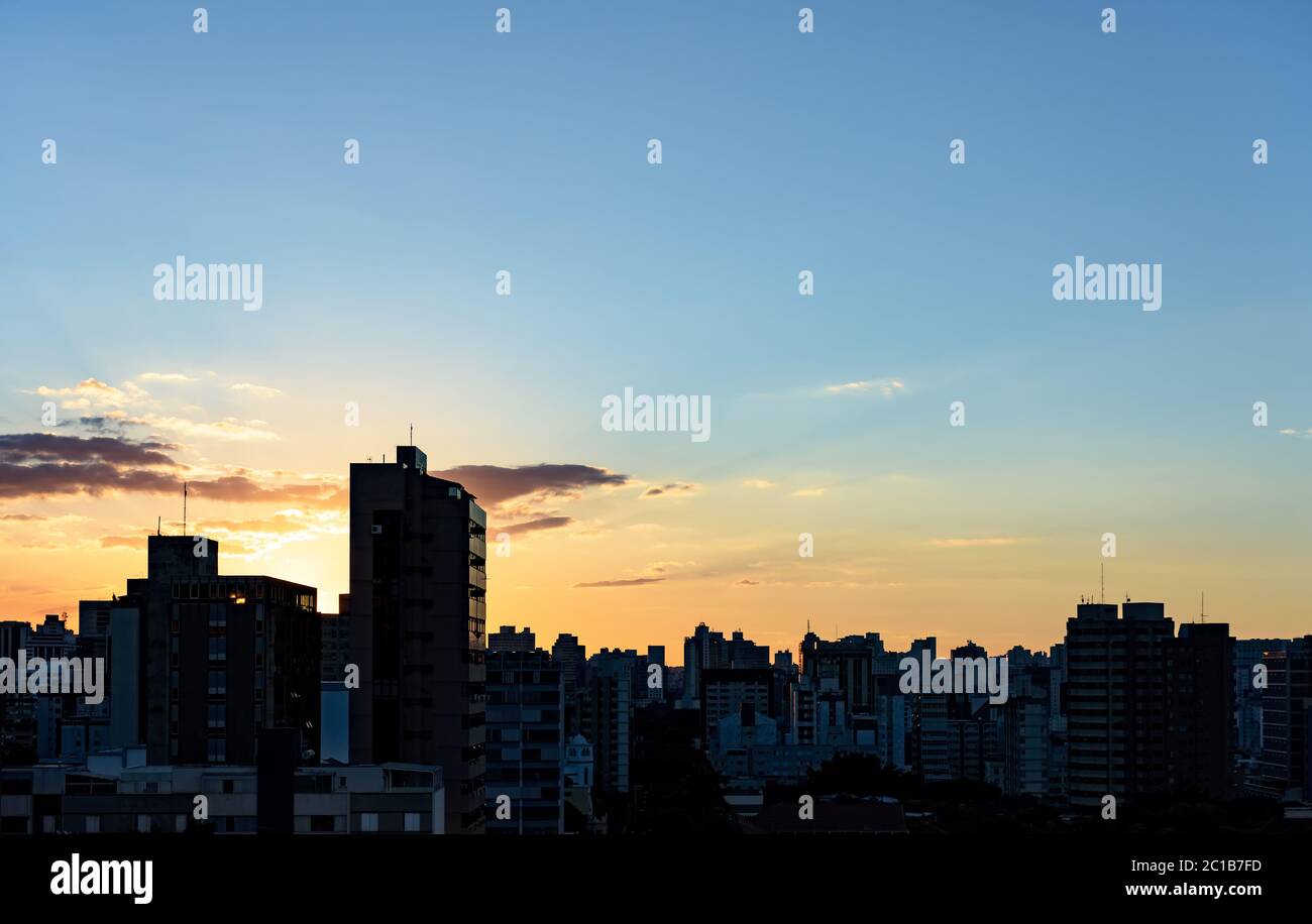 Skyline di Belo Horizonte Foto Stock