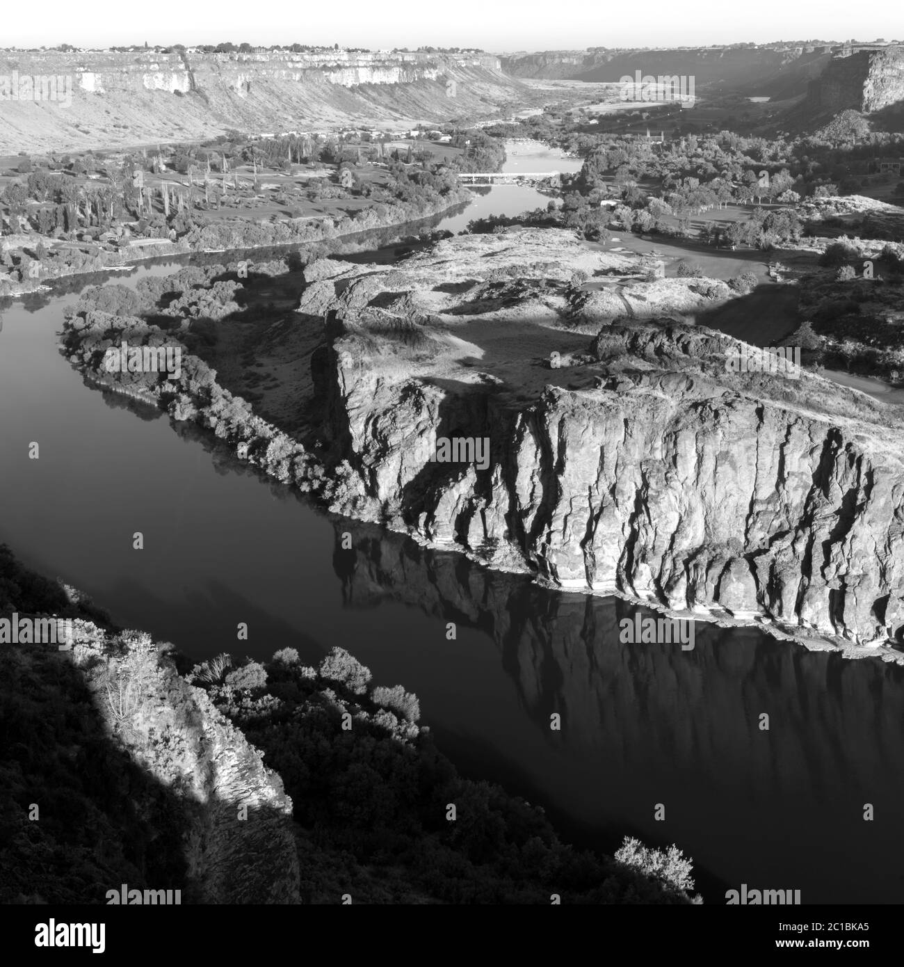 USA, Idaho, Twin Falls, Snake River Canyon, Christian Heeb/ 2016 Foto Stock