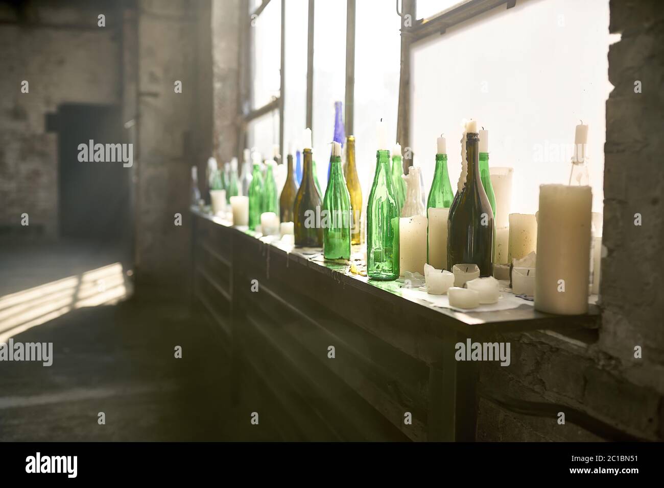 Interni in stile loft Foto Stock