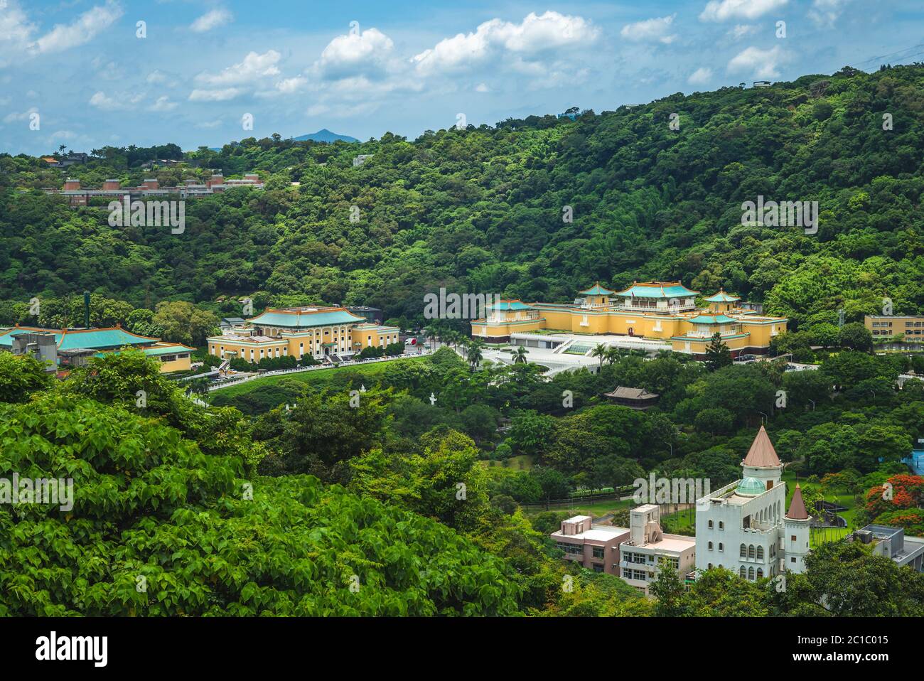 Il National Palace Museum di Taipei, Taiwan Foto Stock