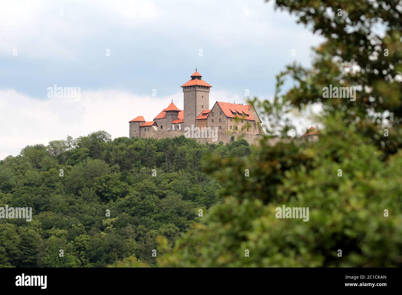 Growburg un castello dei tre stessi in Turingia Foto Stock