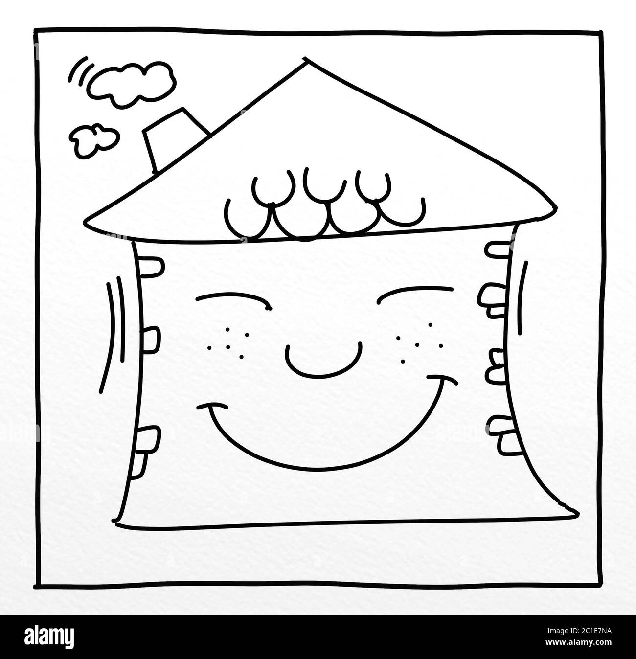 Mascotte umoristiche icone per tutti i ragazzi, gli adulti e i bambini. Foto Stock