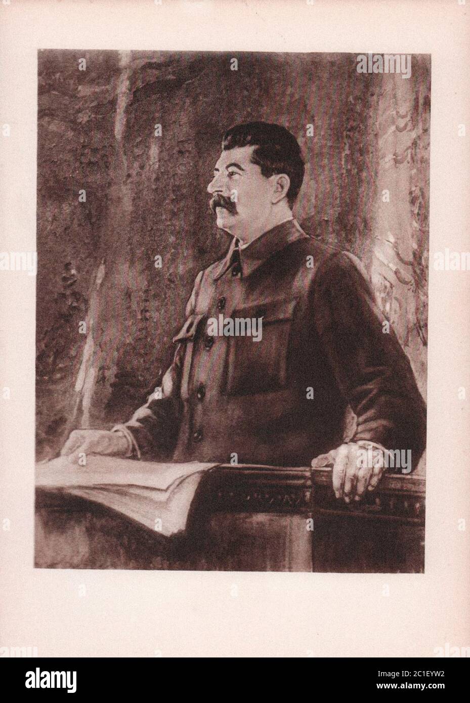 Joseph Stalin. Joseph Stalin (1878 – 1953) un politico georgiano rivoluzionario e sovietico che guidò l'Unione Sovietica dalla metà del 1920s fino al 1953 Foto Stock