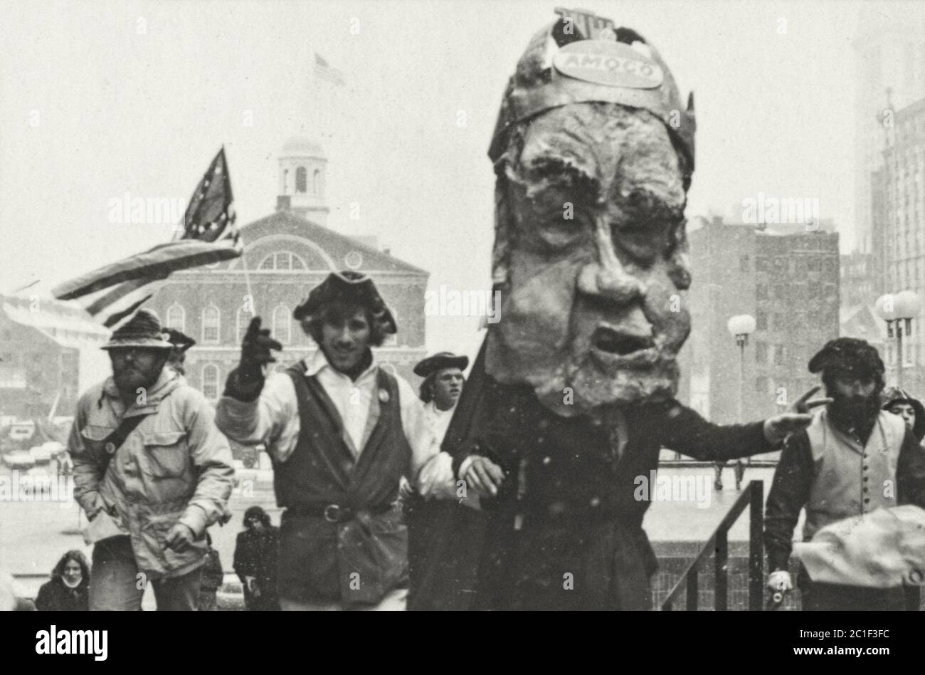 Il tempo scandalo Watergate. STATI UNITI. anni '70 Foto Stock