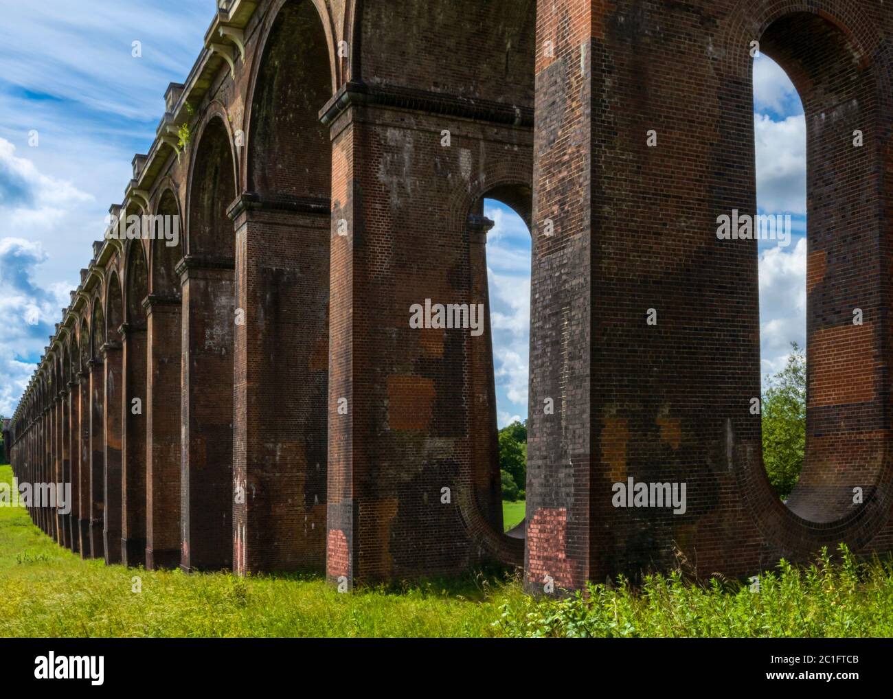 Viadotto della Valle di Ouse (Viadotto Balcombe) Foto Stock