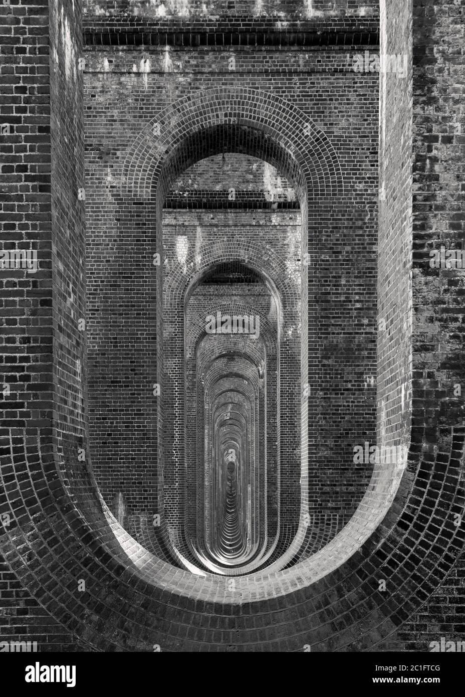 Viadotto della Valle di Ouse (Viadotto Balcombe) Foto Stock