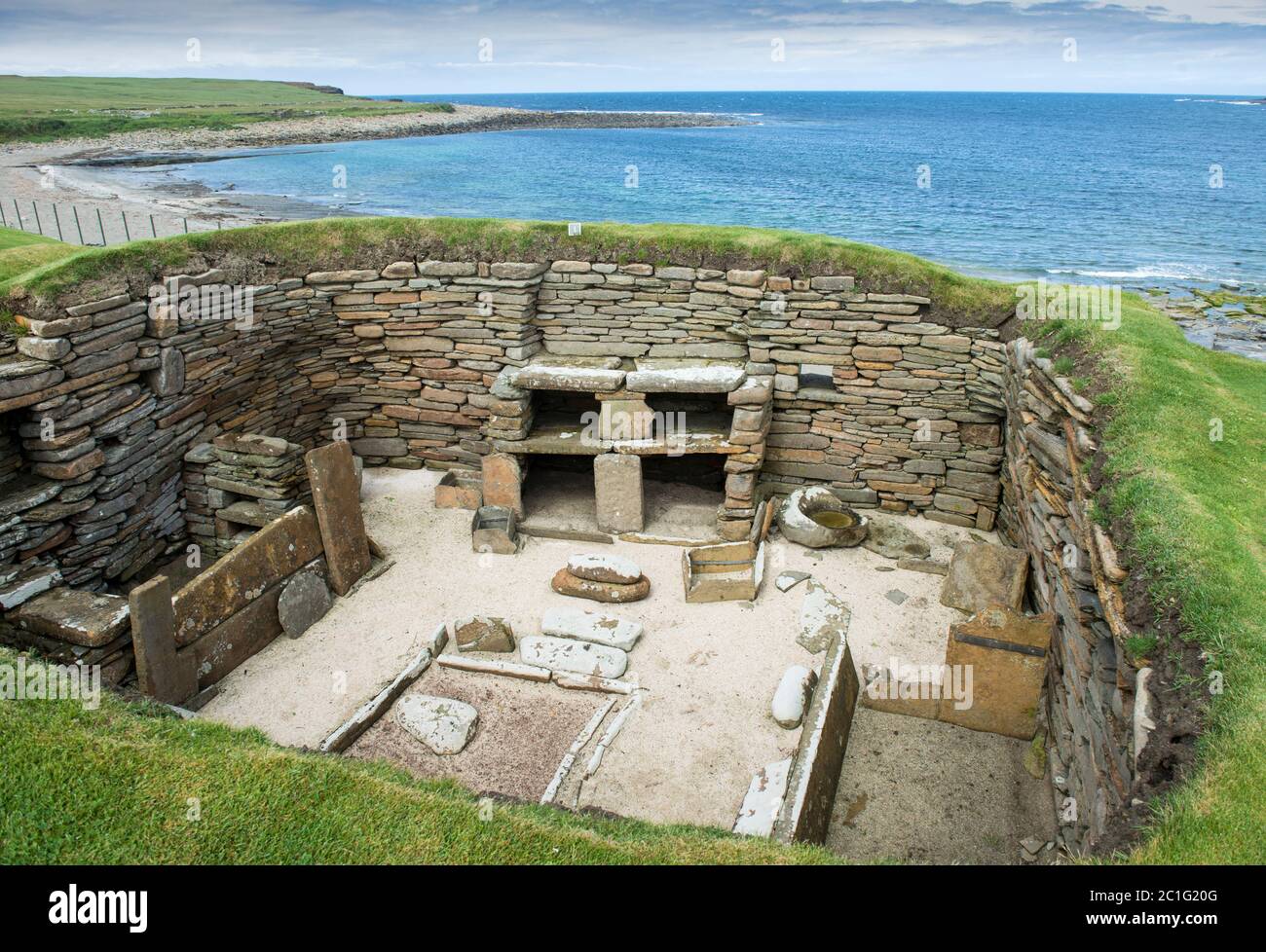 Sito neolitico delle orcadi immagini e fotografie stock ad alta