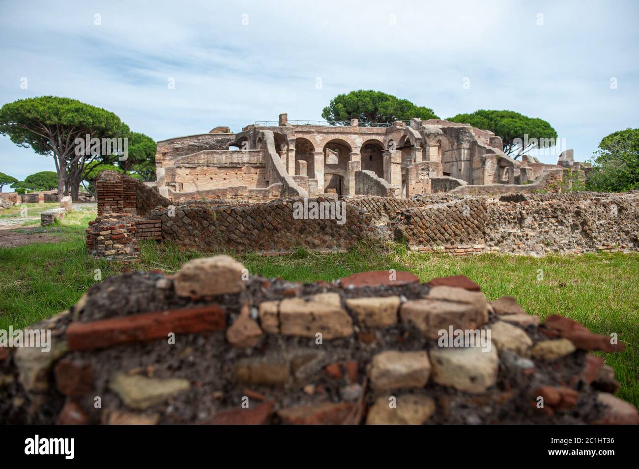 Ostia Antica, Italia. 13/06/2020: Parco Archeologico di Ostia Antica - Parco Archeologico di Ostia Antica © Andrea Sabbadini Foto Stock