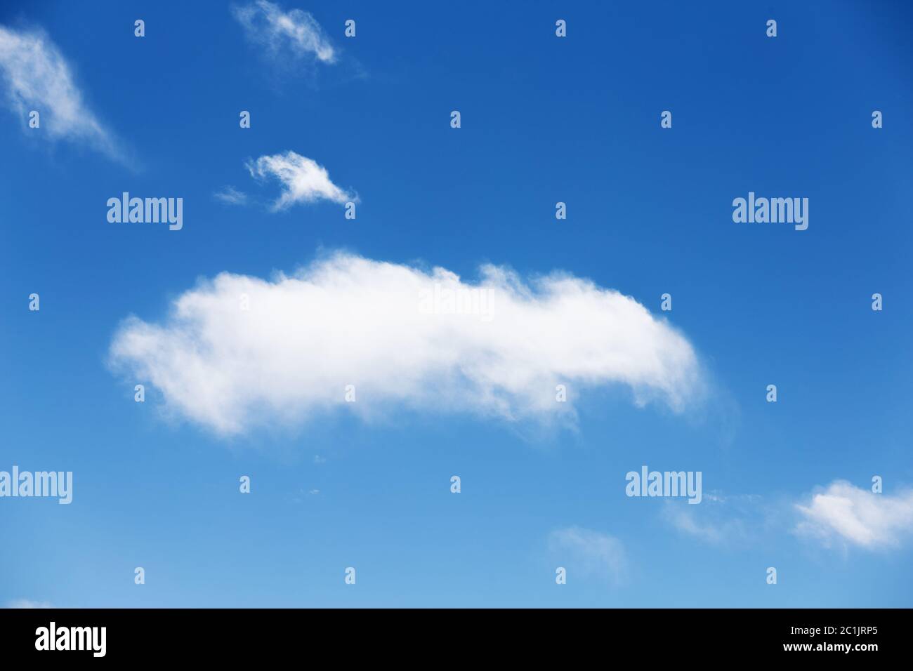 Le nubi con cielo blu Foto Stock