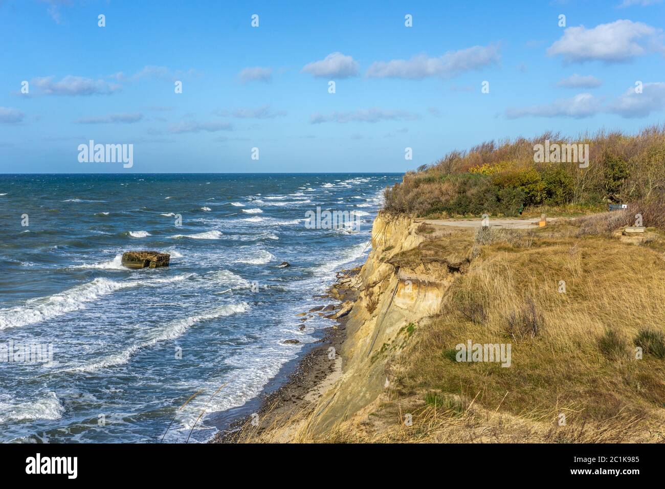 Bella giornata al mare Foto Stock