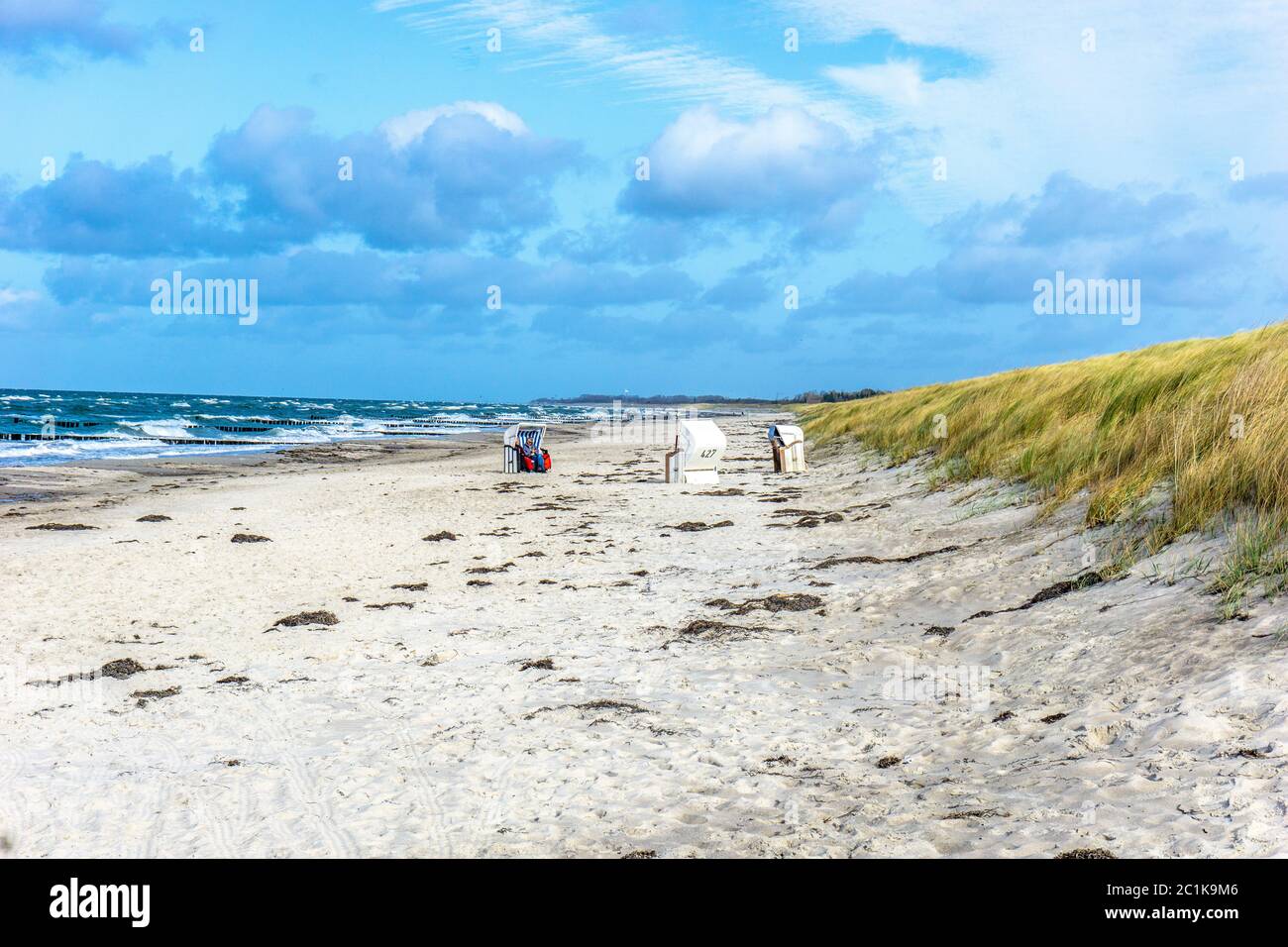 Bella giornata al mare Foto Stock