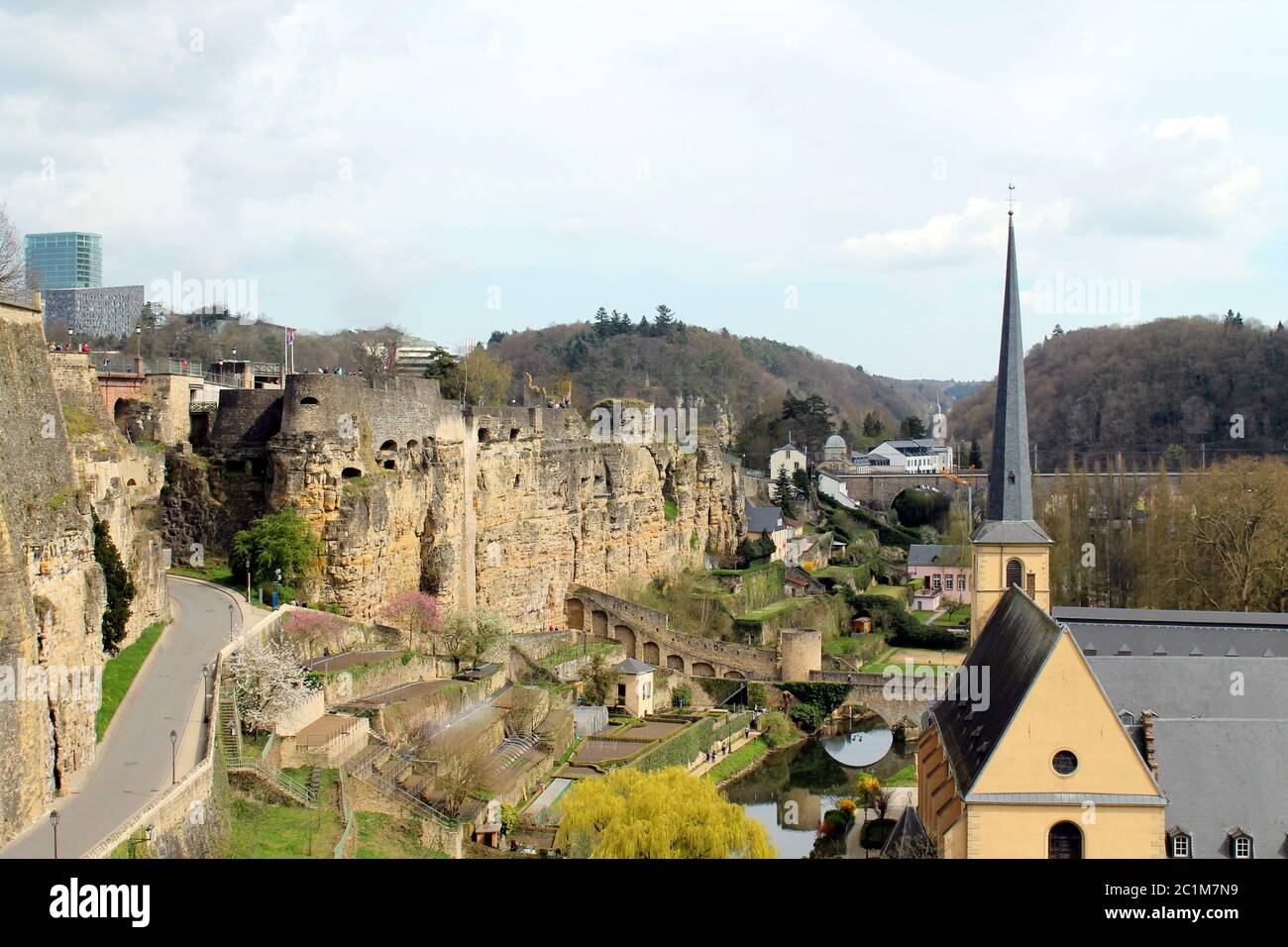 Lussemburgo, capitale del Lussemburgo Europa Foto Stock