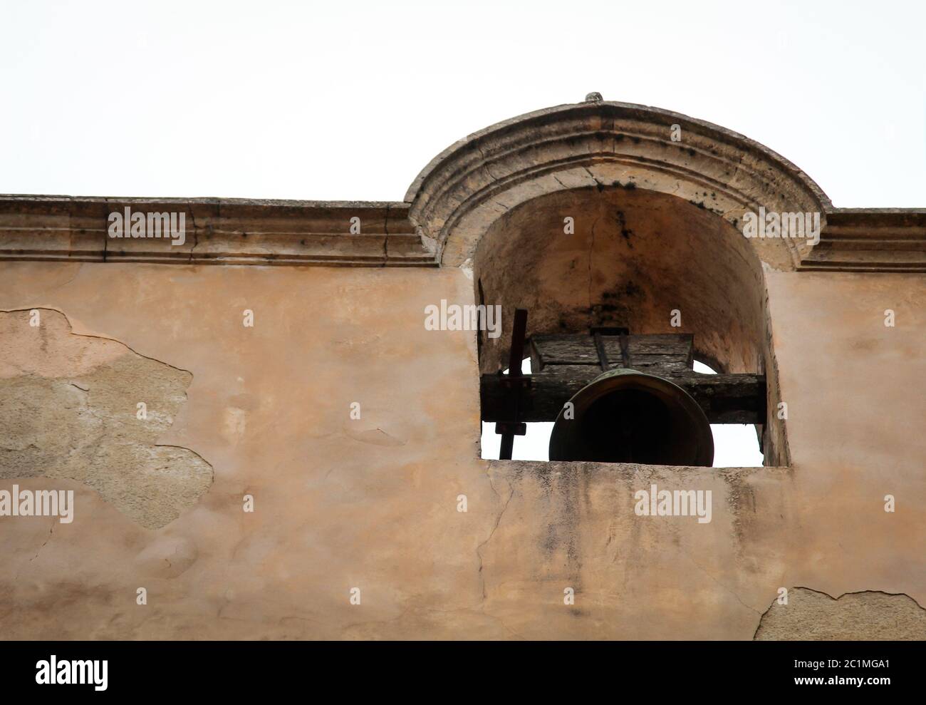 Campana di una chiesa Foto Stock