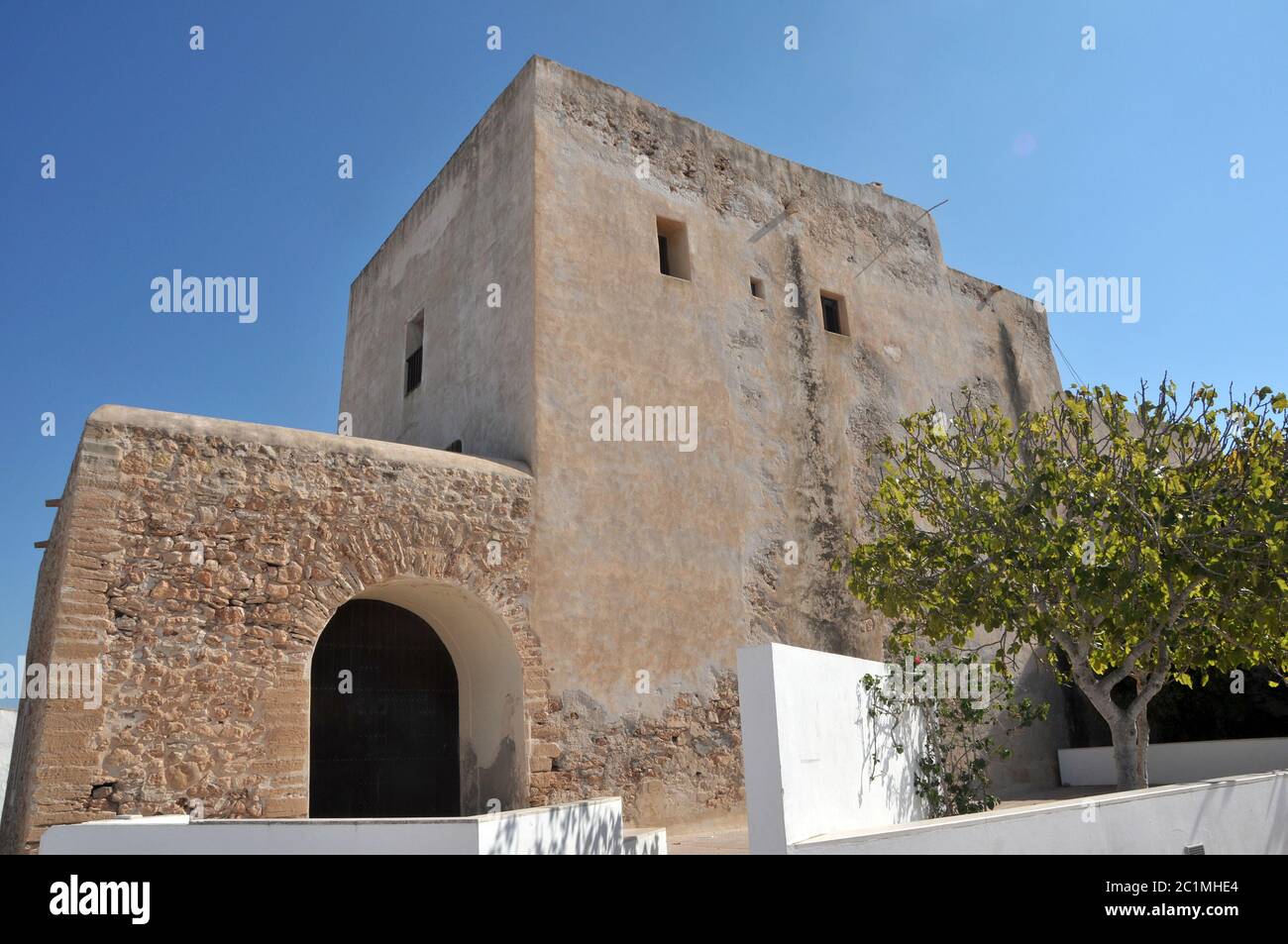 Chiesa di Sant Francecs de Formentera Foto Stock