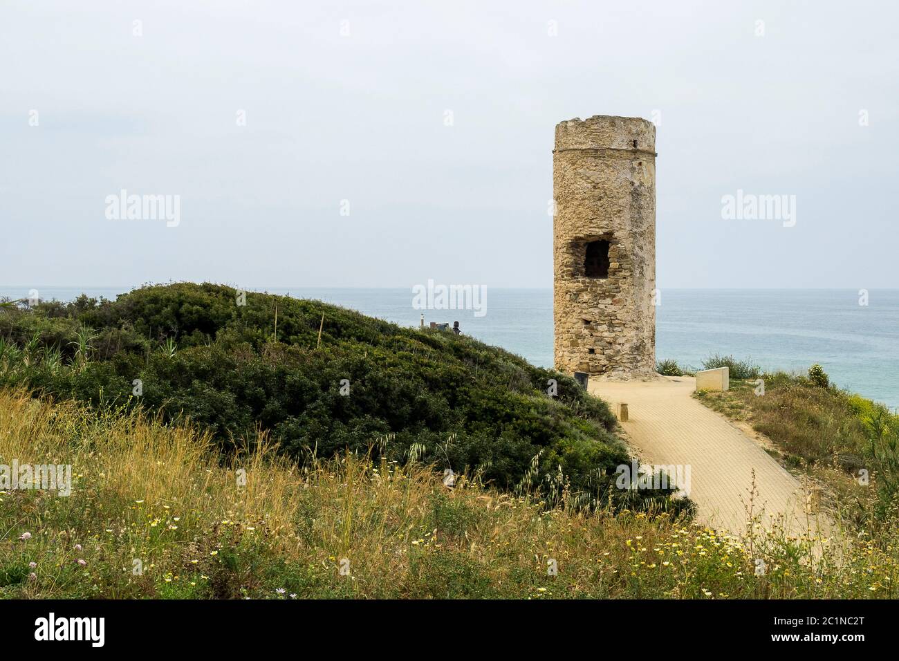 Spagna, Chiclana de la Frontera - Playa del Puerco Foto Stock