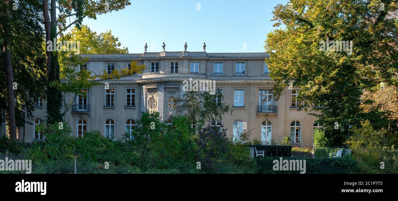 Casa della Conferenza di Wannsee Foto Stock