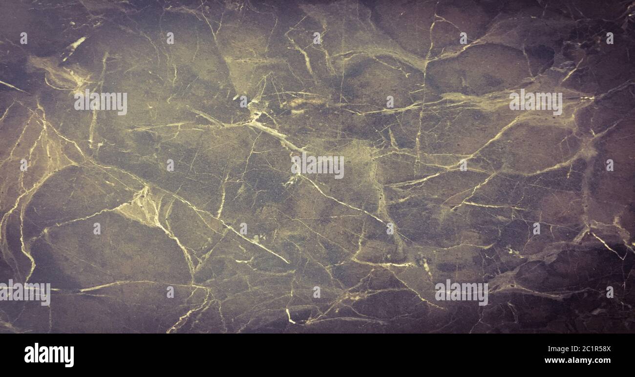 Sfondo a trama con motivi in marmo nero. Marmo naturale astratto nero e bianco per il design Foto Stock