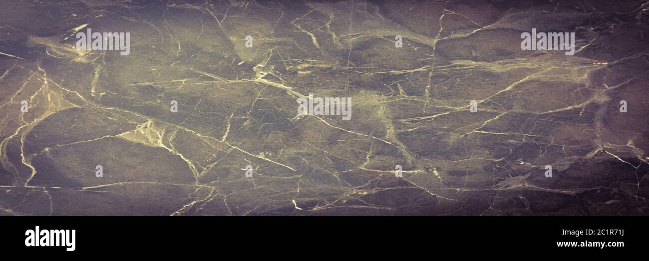 Sfondo a trama con motivi in marmo nero. Marmo naturale astratto nero e bianco per il design Foto Stock