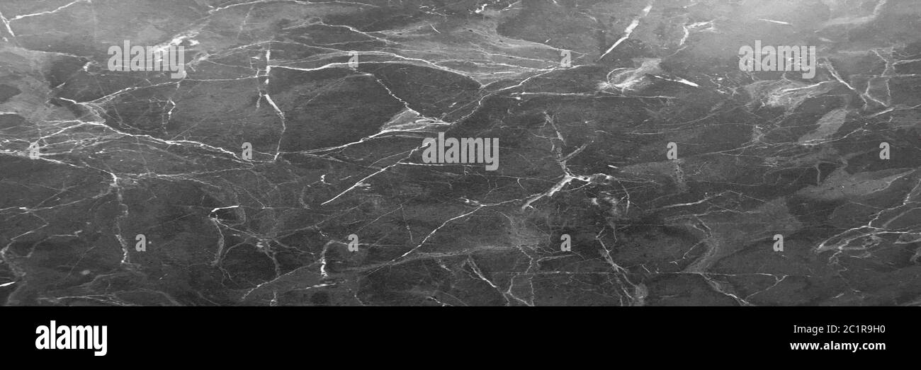 motivo in marmo nero sfondo texture. marmo naturale astratto nero e bianco per il design Foto Stock