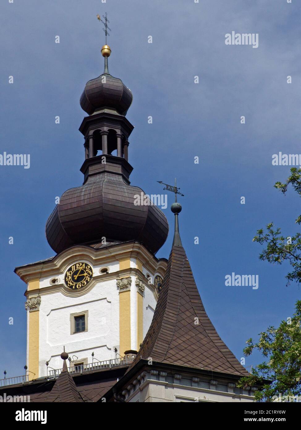 Chiesa di Weiden i.. Oberpfalz Foto Stock